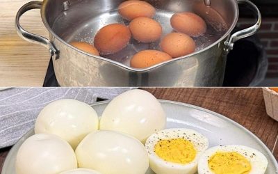 The Secret To Get Perfect Hard Boiled Eggs Every Time (So They’re Actually Easy to Peel)
