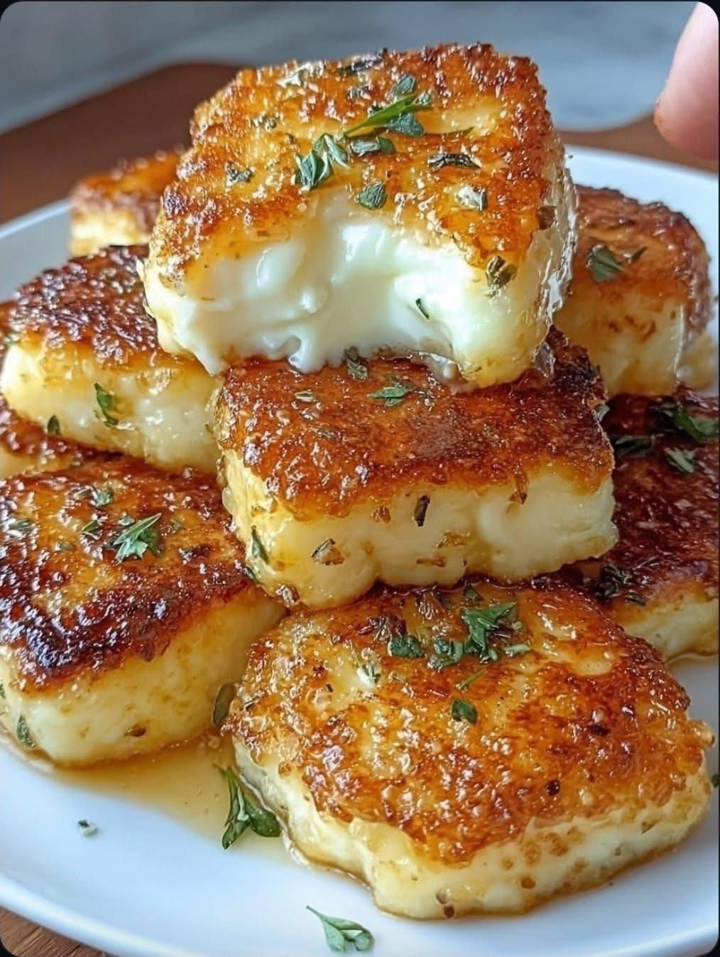 3-Ingredient Pan-Fried Halloumi!!!