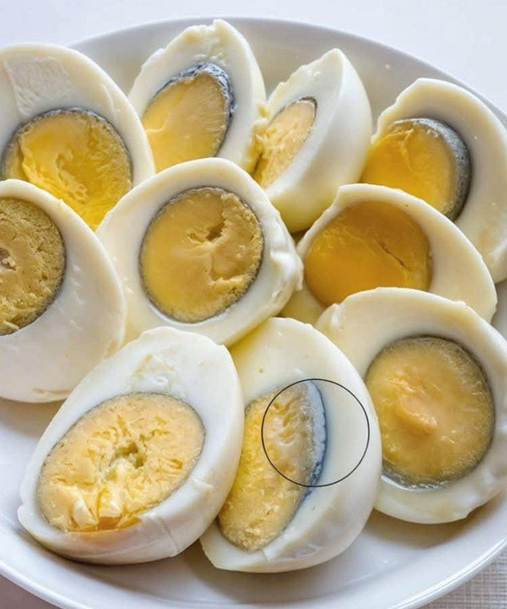 If your eggs have a green ring around the yolk, it means that… see more