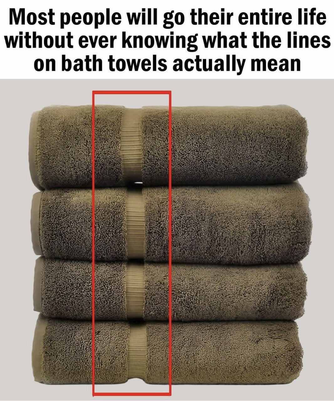 The Secret Code on Your Bath Towels: What Those Lines Actually Mean (And Why They Matter!)