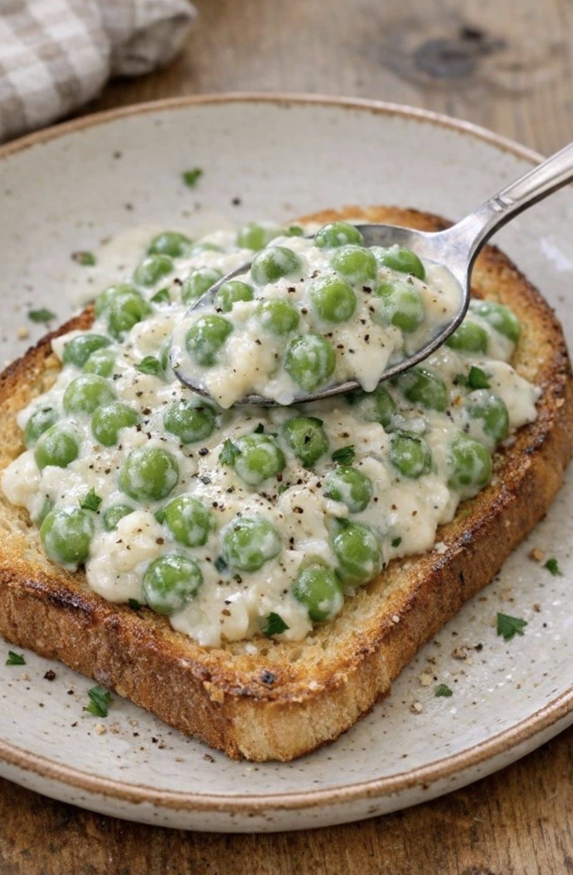 Depression-Era Creamed Peas