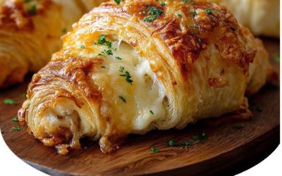 Cheesy Chicken Crescent Rolls