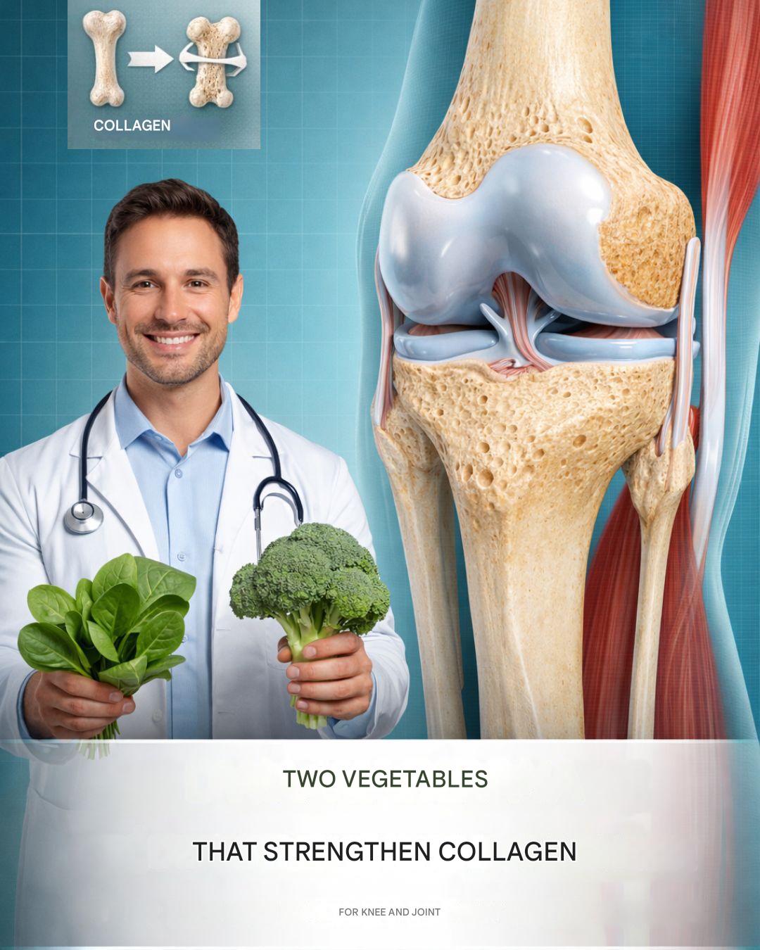 Doctors are amazed: two vegetables that increase collagen production in the knees and relieve joint pain.