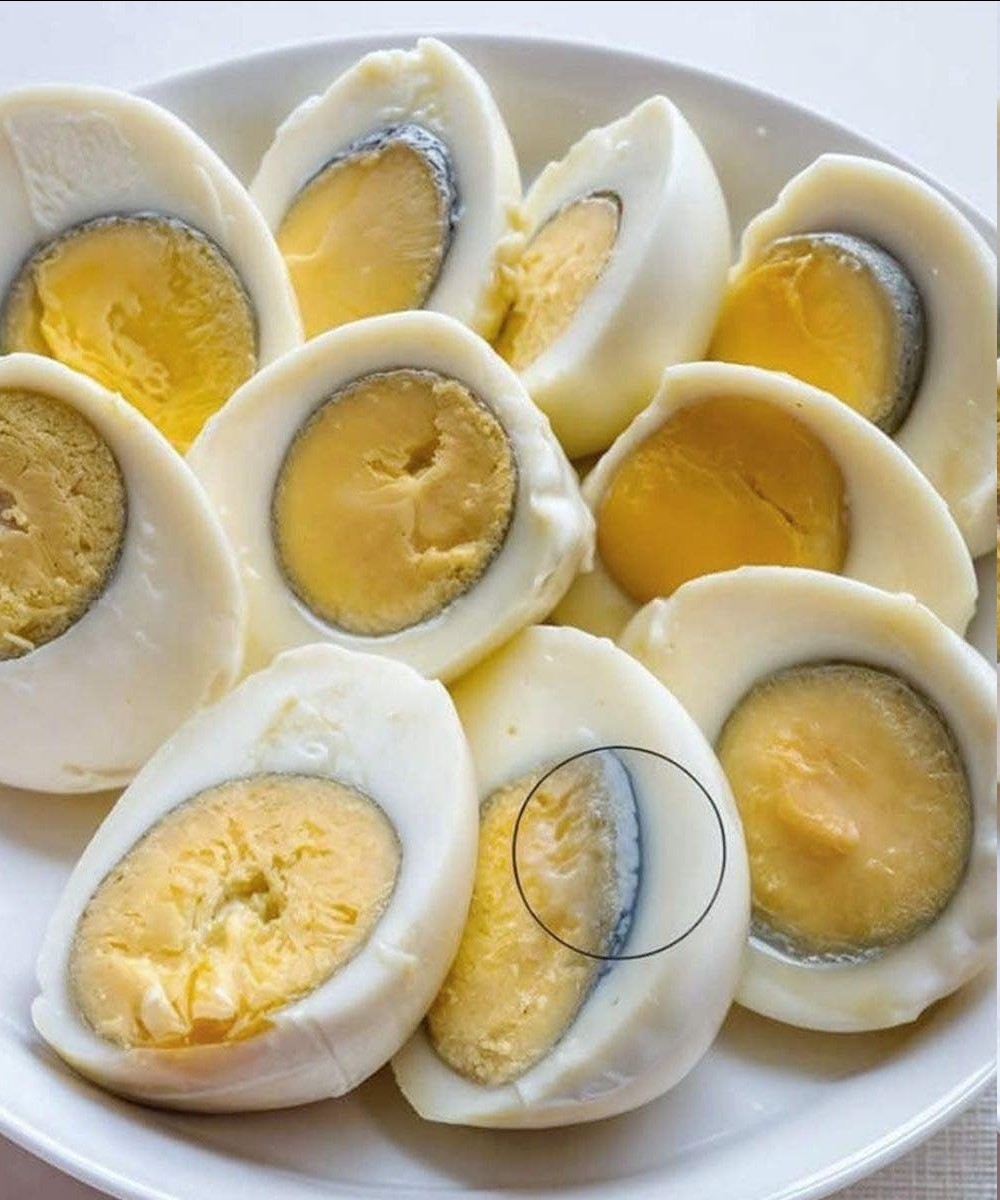 If your eggs have a green ring around the yolk, it means that… see more