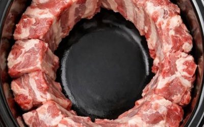 4-Ingredient Slow Cooker Vintage Sticky Spareribs
