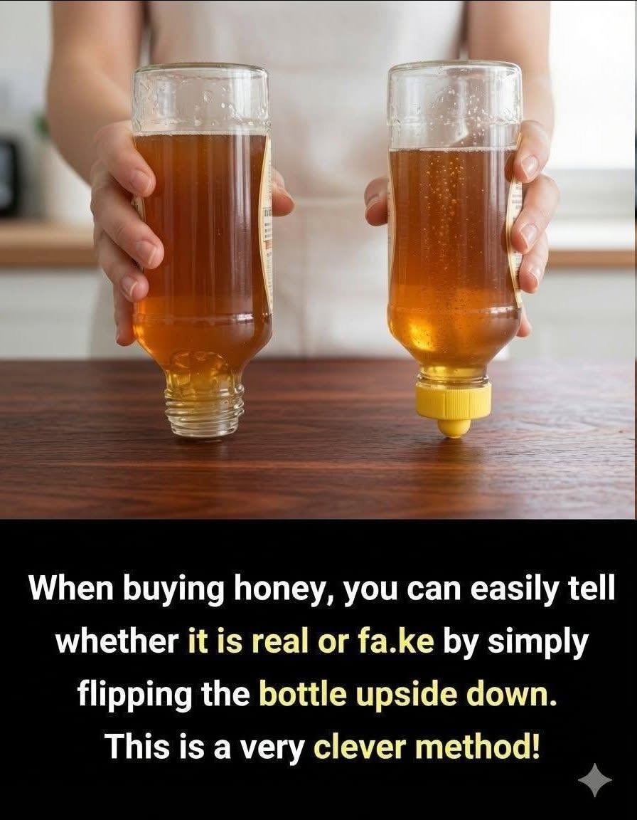 A Simple Trick to Tell Real Honey From Fake: Just Flip the Bottle Upside Down